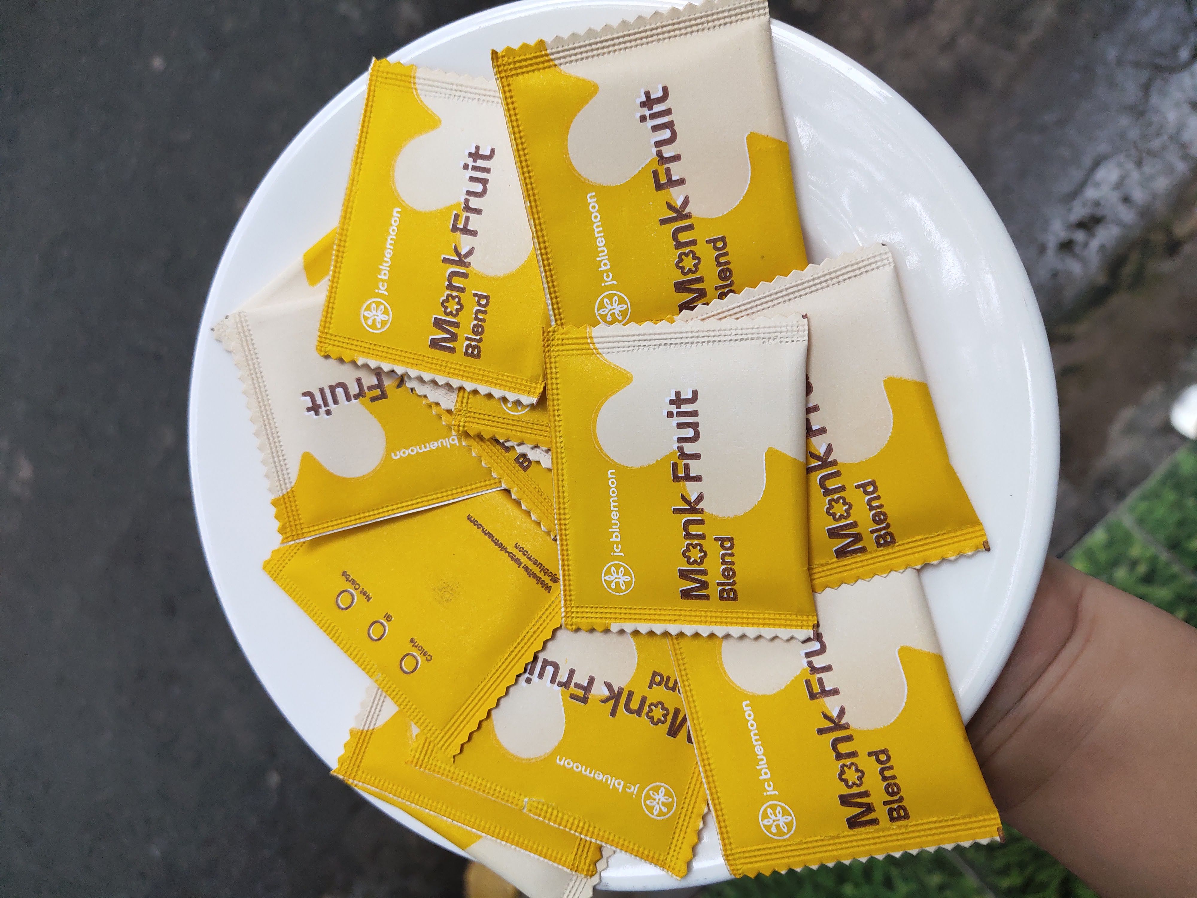 10 gói đường la hán quả dạng gói 4g keto das