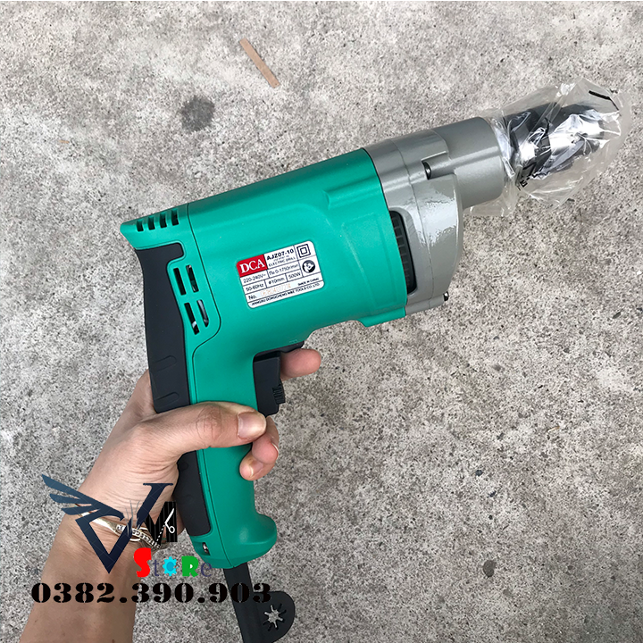 Máy khoan - máy khoan 500w dca ajz07-10 - máy khoan đầu 10mm