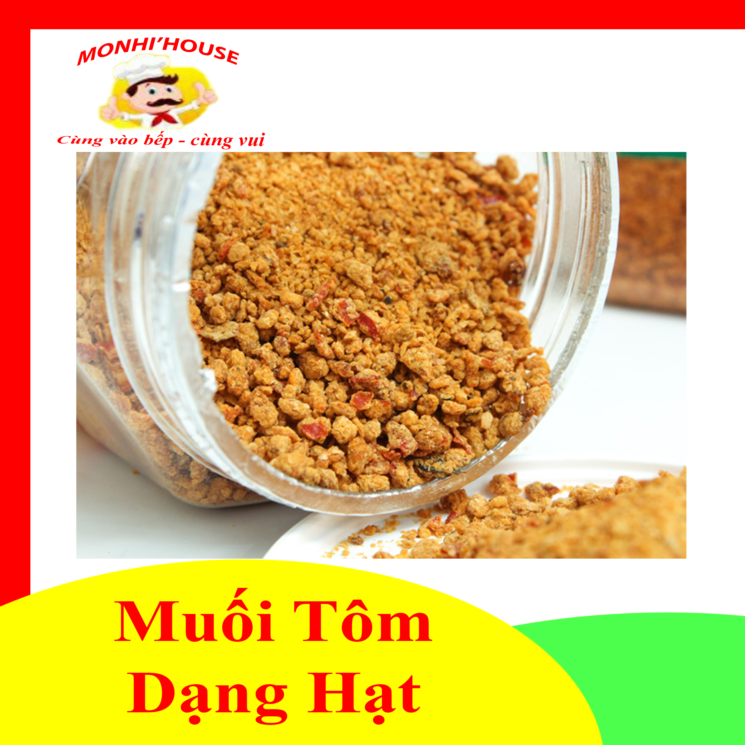 1KG muối Tôm Tây Ninh dạng hat loại ngon_Doanvatgiasi