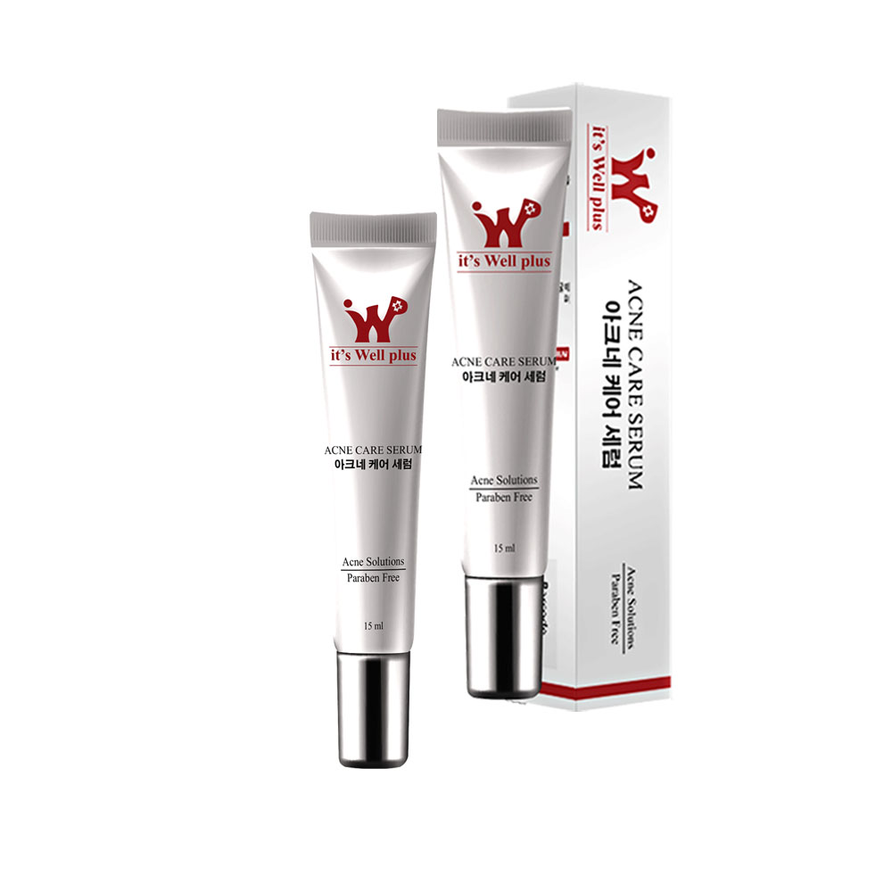 Combo 2 serum ngừa và giảm mụn sẹo it's well plus 15ml