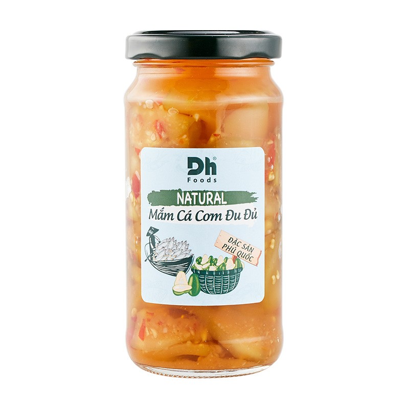 Natural mắm cá cơm đu đủ