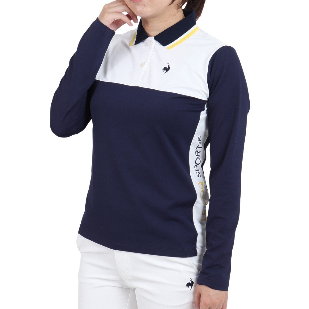 Áo polo dài tay le coq golf nữ - qgwujb01-nv00