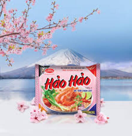 Mỳ tôm hảo hảo tôm chua cay và phở gà good