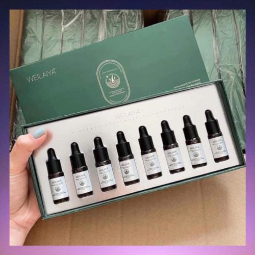 Kích Thích Mọc Tóc Nhanh Với Huyết Thanh Serum Mọc Tóc Weilaiya Chính Hãng,Ngăn Rụng Mọc Tóc Hiệu Quả Sau 12 Tuần Hộp 8 lọ