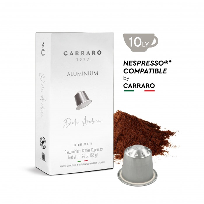 Carraro cà phê capsule carraro dolci arabica 10 viên nespresso®