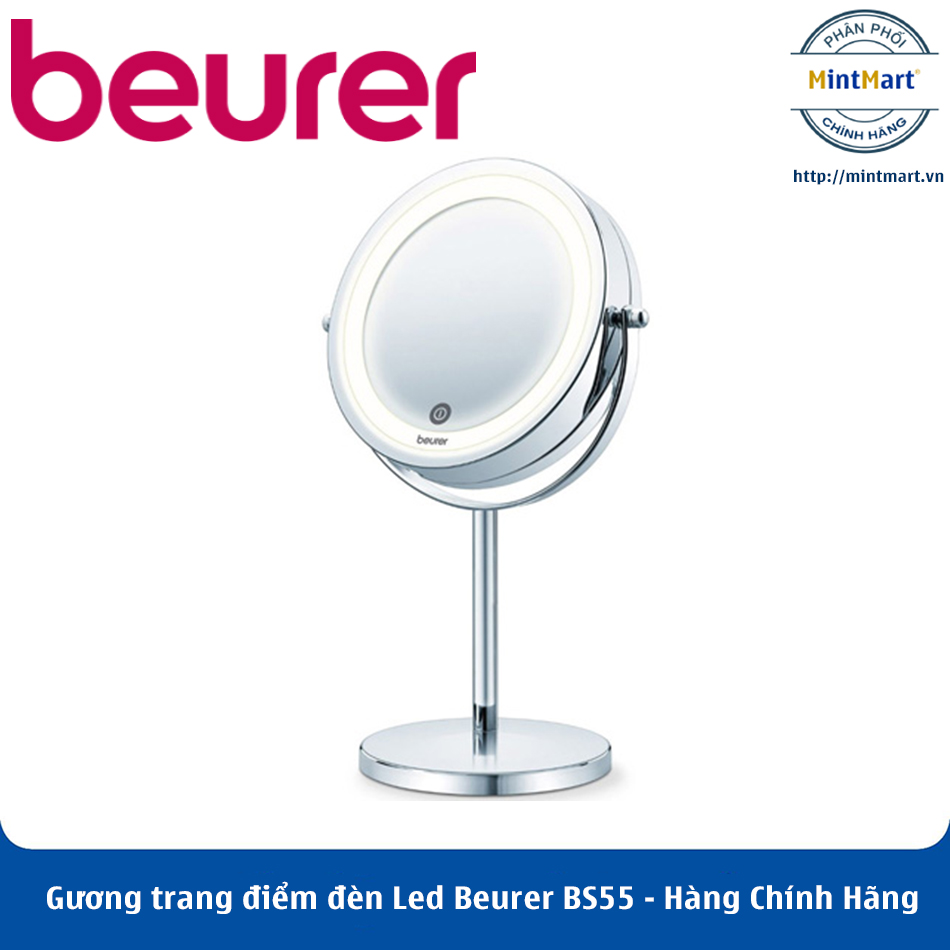 Gương trang điểm đèn Led Beurer BS55 - Hàng Chính Hãng