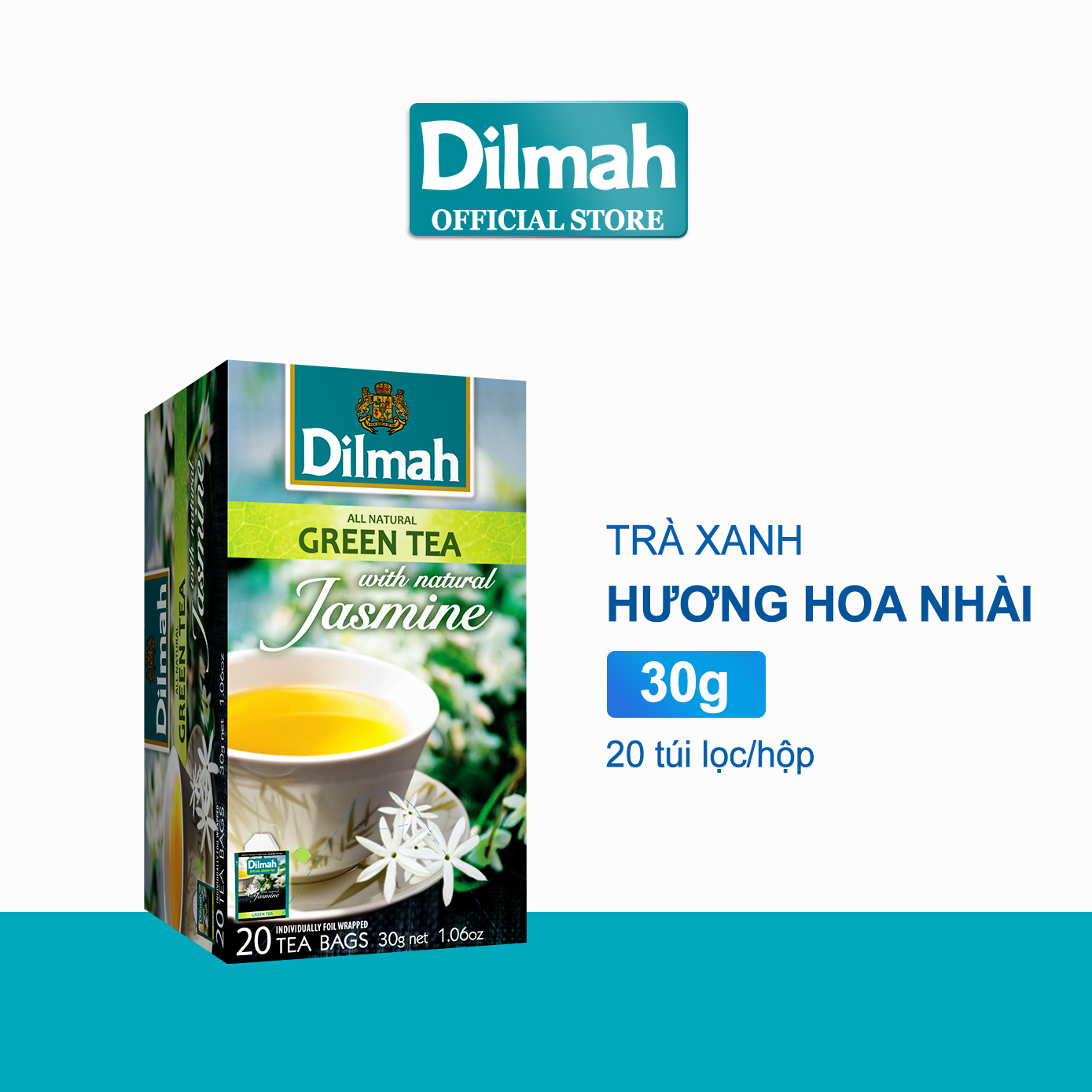Trà dilmah hương hoa nhài 30g