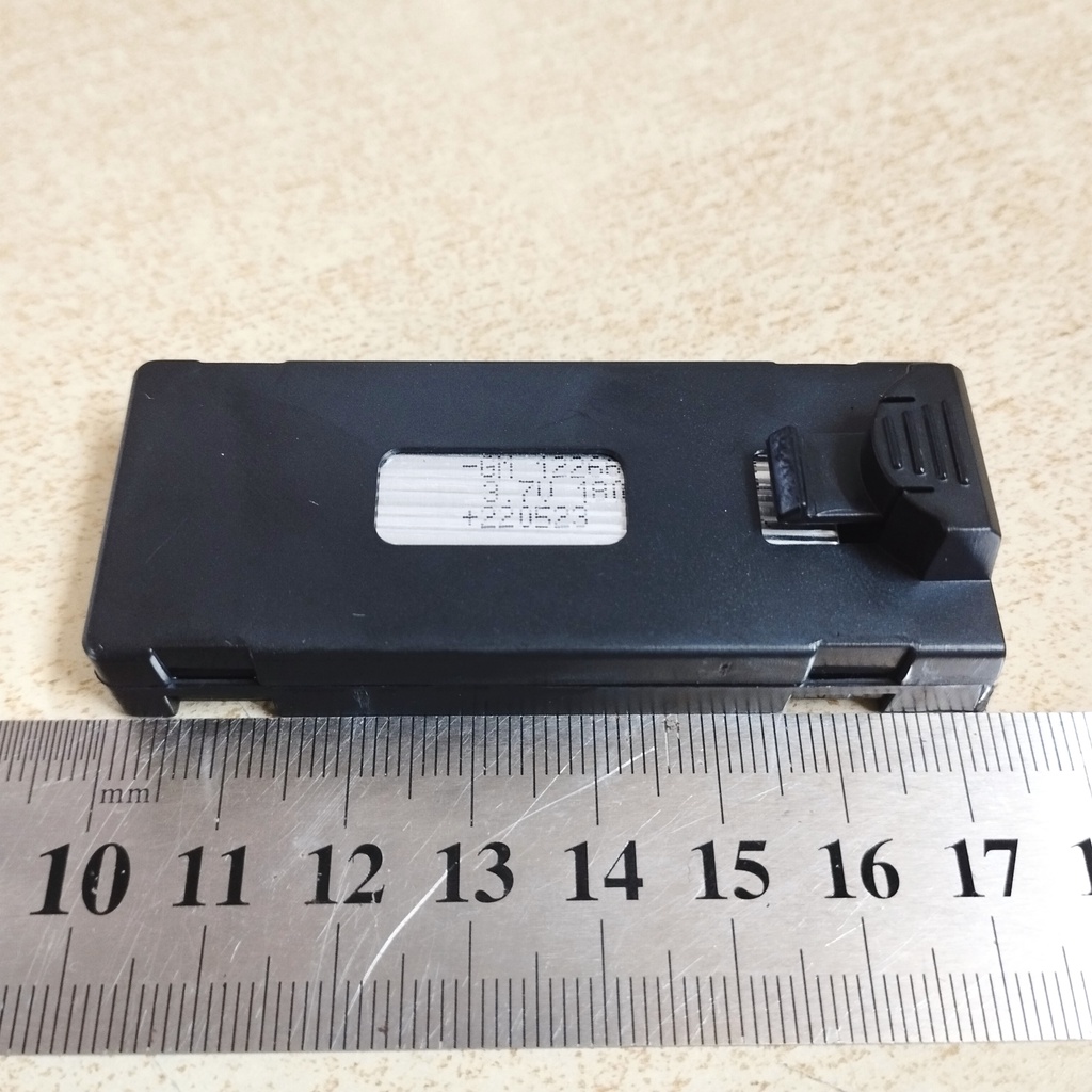Pin sạc lipo 3.7V 1800mAh có khung hộp dành cho flycam E88