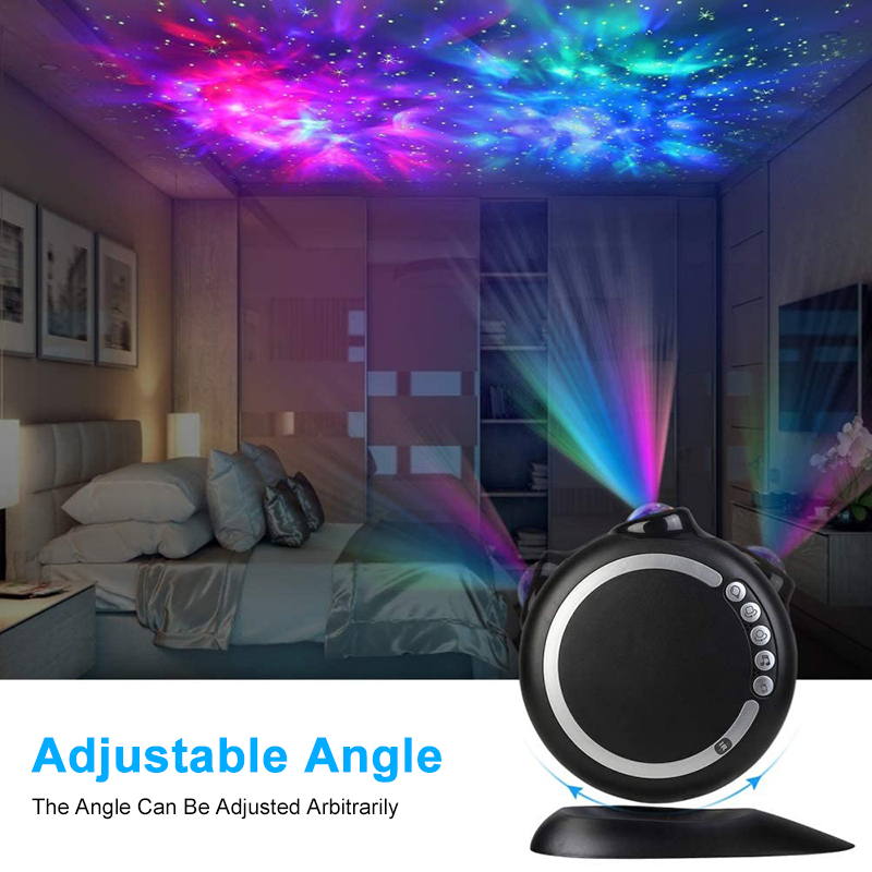 Đèn thiên hà v5 luxury kết hợp loa bluetooth chiếu bầu trời sao đêm lấp lánh cho phòng bay, sân khấu