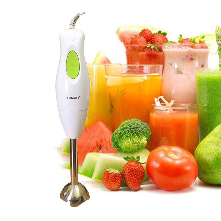 [HCM]Thế Giới MÁY XAY  CẦM TAY SOKANY WK-1707,W1704S-2, W1800,W1705,W1809.Máy Xay Cầm Tay Đa Năng Xay Cháo Xay Sinh Tố Xay Thực Phẩm... Thao Tác Dễ Dàng Vệ Sinh Nhanh Chóng Lưỡi Dao Kép Xay Cực Mạnh.Bảo HÀNH 3 Tháng.