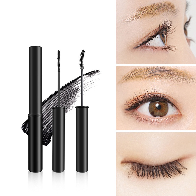 MASCARA HÀN QUỐC 2 ĐẦU CHUỐT NUÔI DƯỠNG VÀ BẢO VỆ MI_Matcara mắt dài và dày mi Mat ca ra mắt Mascara dài mi Mascara 4D Mascara sợi tơ 4D Mascara dài mi không thấm nước