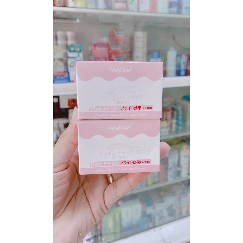 Kem dưỡng da lên tông Heidi dorf 40g màu hông