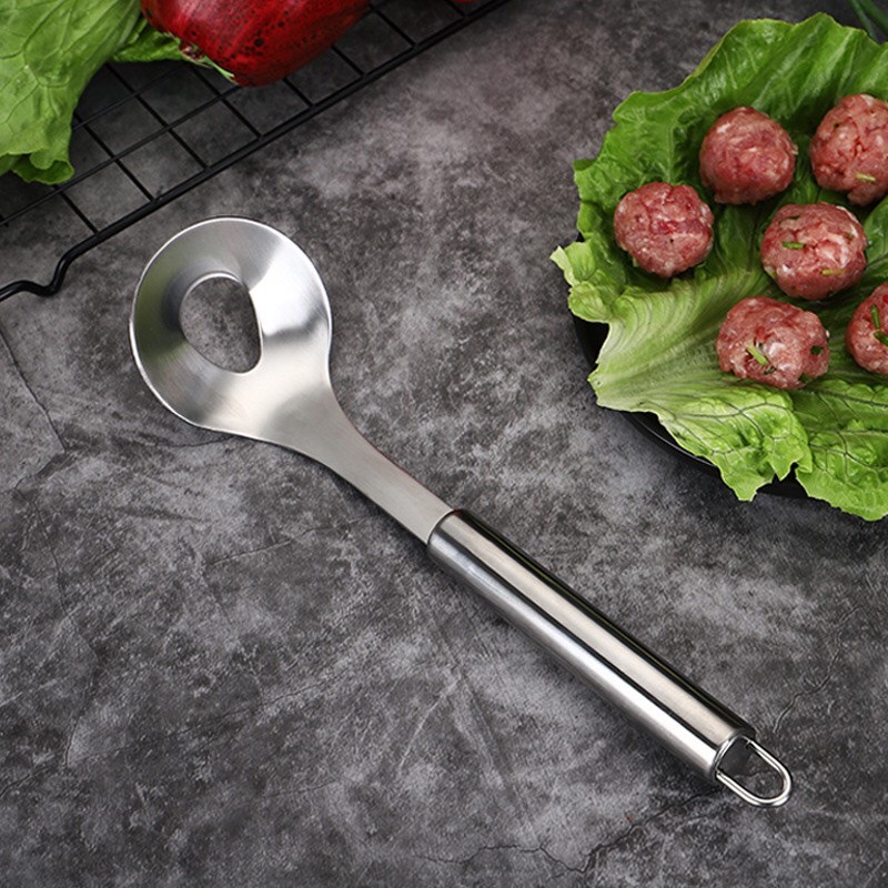 Muôi nặn mọc, chả cả, nặn thịt inox