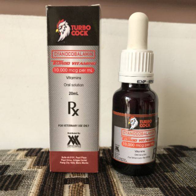 "Hoàn tiền đến 10%" B12 cho gà - Bổ sung dinh dưỡng - Turbo Cock