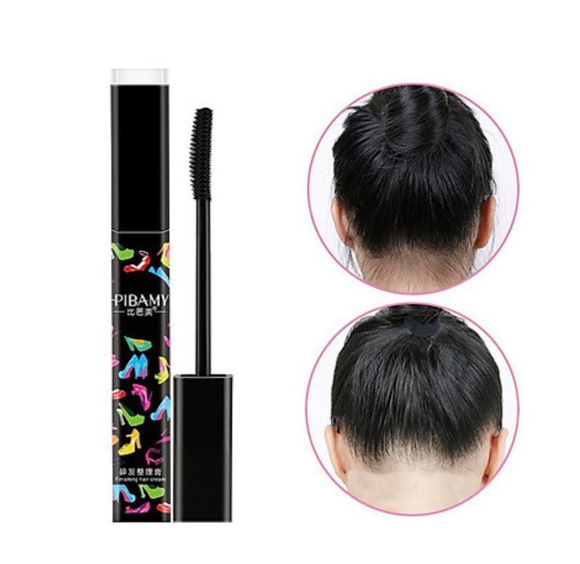 Chuốc tóc con cố định vào nếp tóc