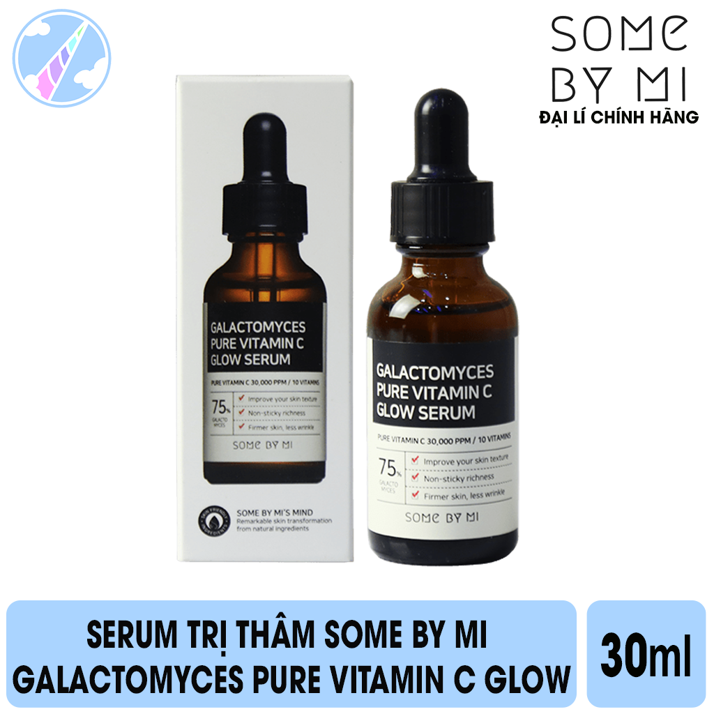 Tinh Chất Giảm Thâm Nám và Dưỡng Trắng Da Some By Mi Galactomyces Pure Vitamin C Glow 30ml