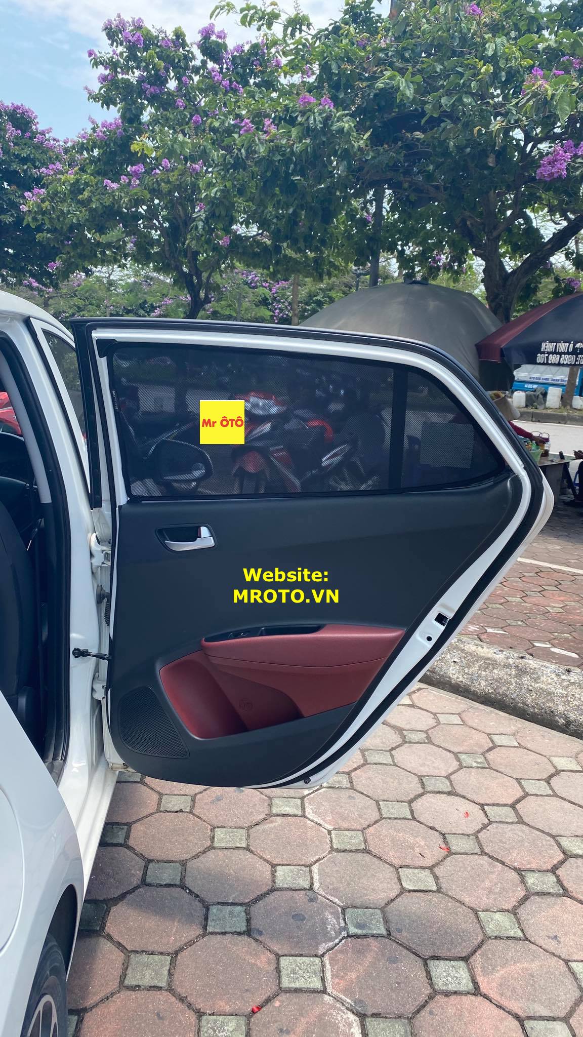 Rèm Che Nắng Xe Hyundai i10 Hatchback 2012-2020 Hàng Loại 1 MR.ÔTÔ -Bảo Hành 2 Năm