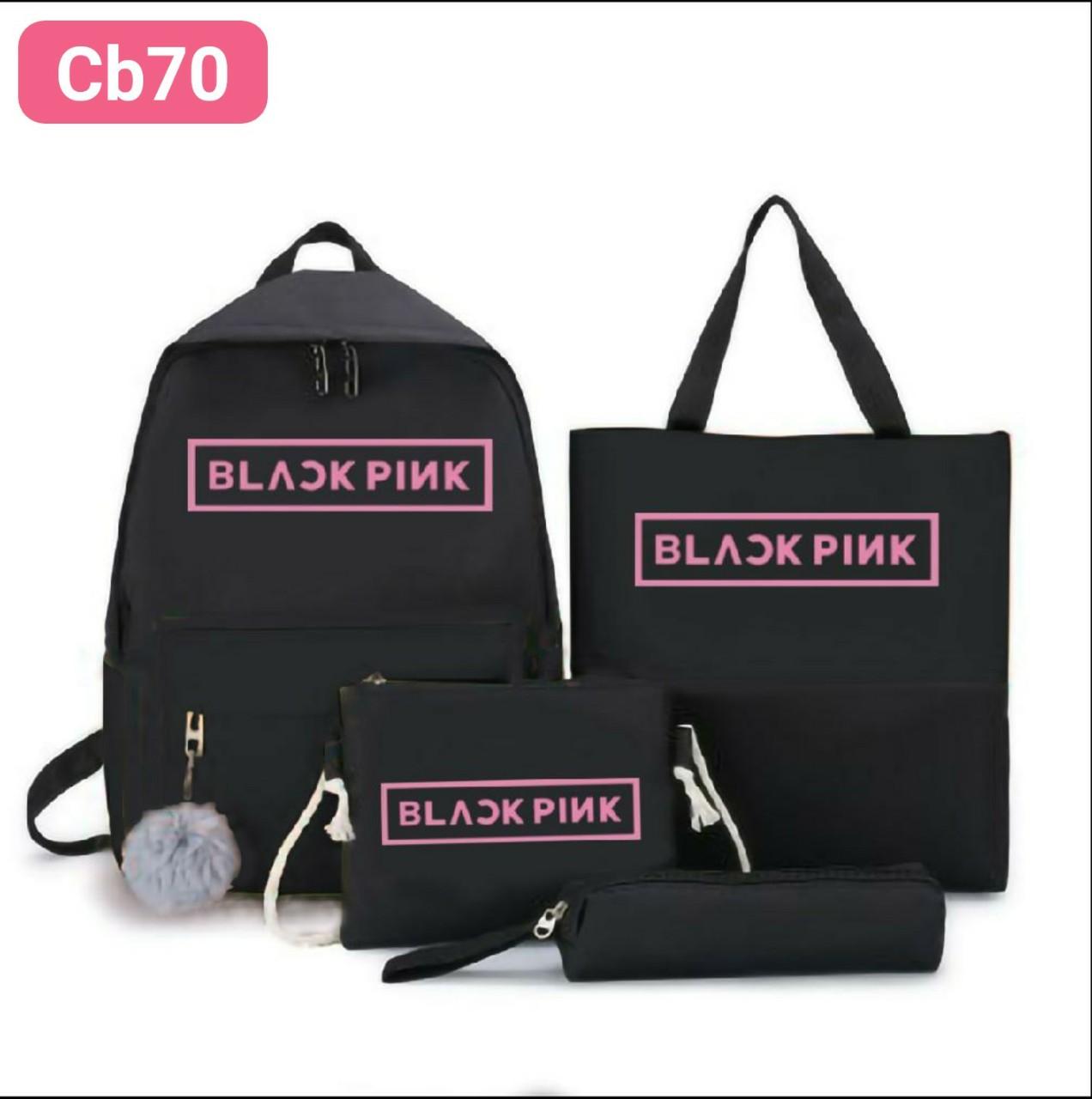 Set balo 4 bliackpink hàn quốc cb70