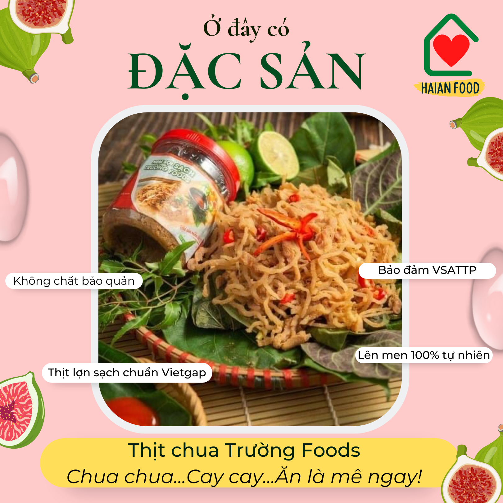 Combo Nem Sợi loại ngon Trường Foods thơm lạ đặc biệt, Đặc sản Đất tổ Phú Thọ