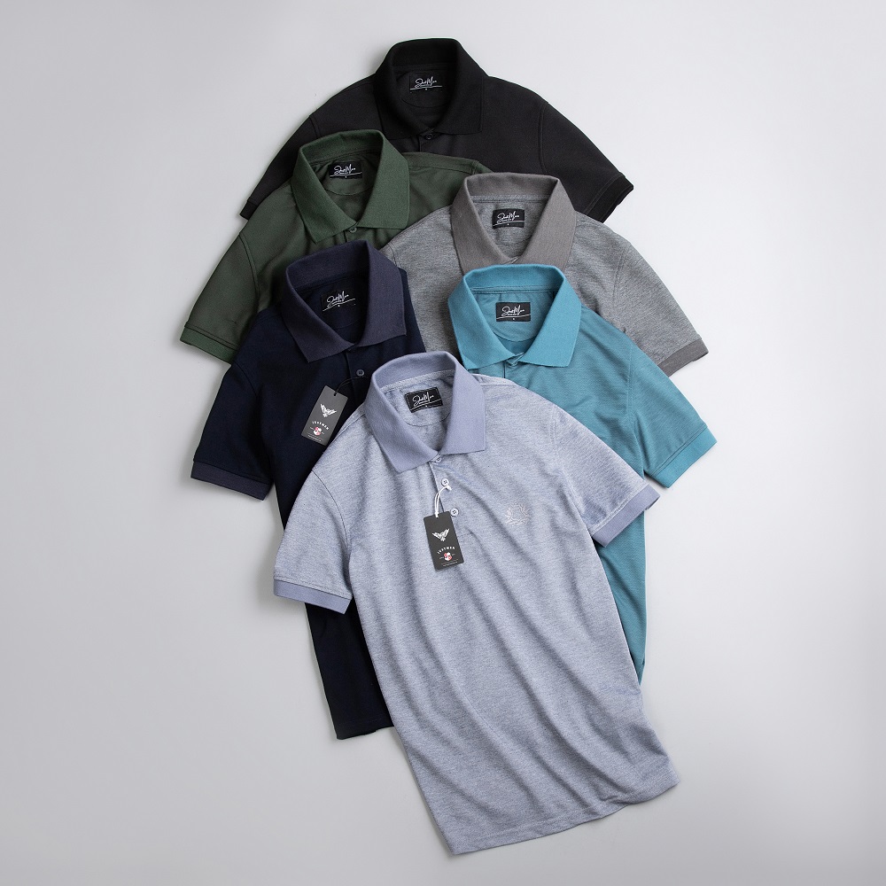 Áo thun polo just men basic 220140