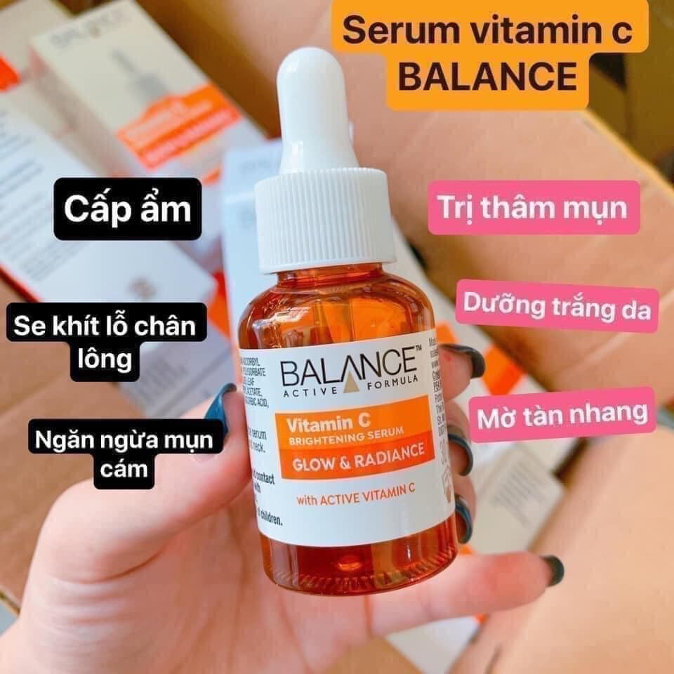 Serum Balance Vitamin C Brightening Serum Glow & Radiance-Tinh Chất VitaminC Thế Hệ Mới 30ml