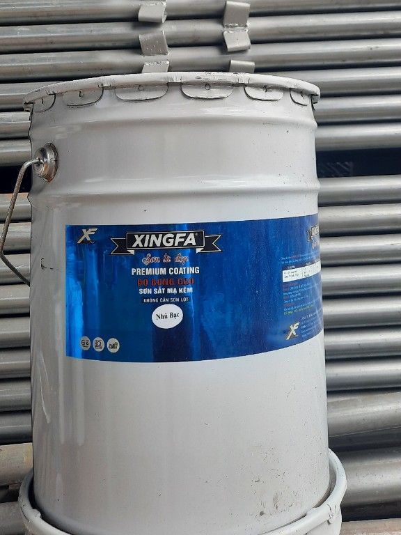 Sơn sắt mạ kẽm 1 Thành phần, Sơn mạ kẽm Sơn kẽm gỗ nhựa bê tông inox - Xingfa