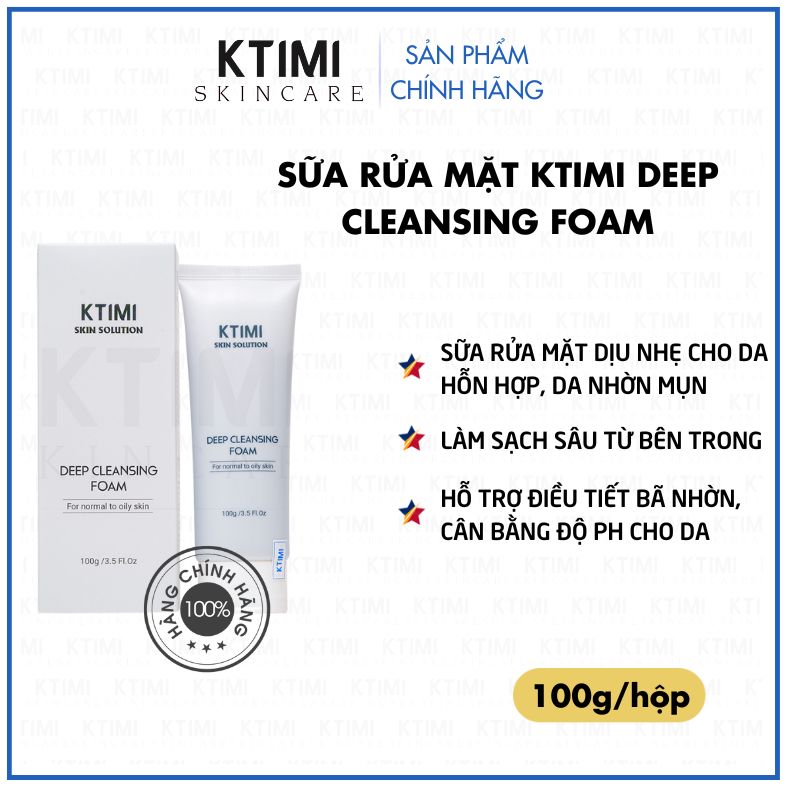 [HCM] KTIMI - Sữa rửa mặt dịu nhẹ