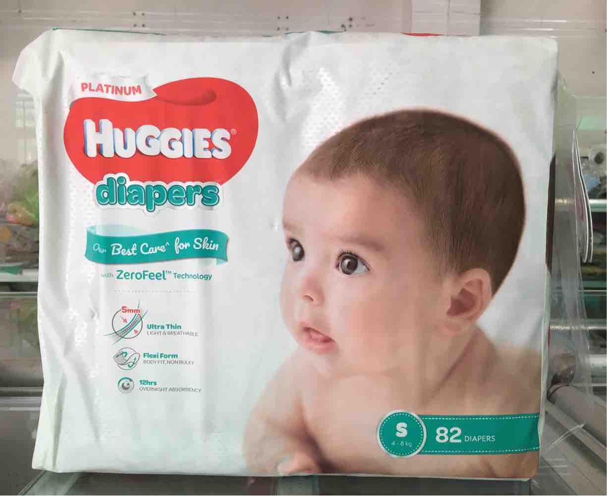 Tả dán Huggies platinum S82