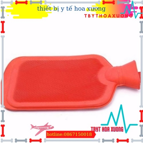 Túi chườm nóng cao su-túi chườm nóng lanh 2 mặt