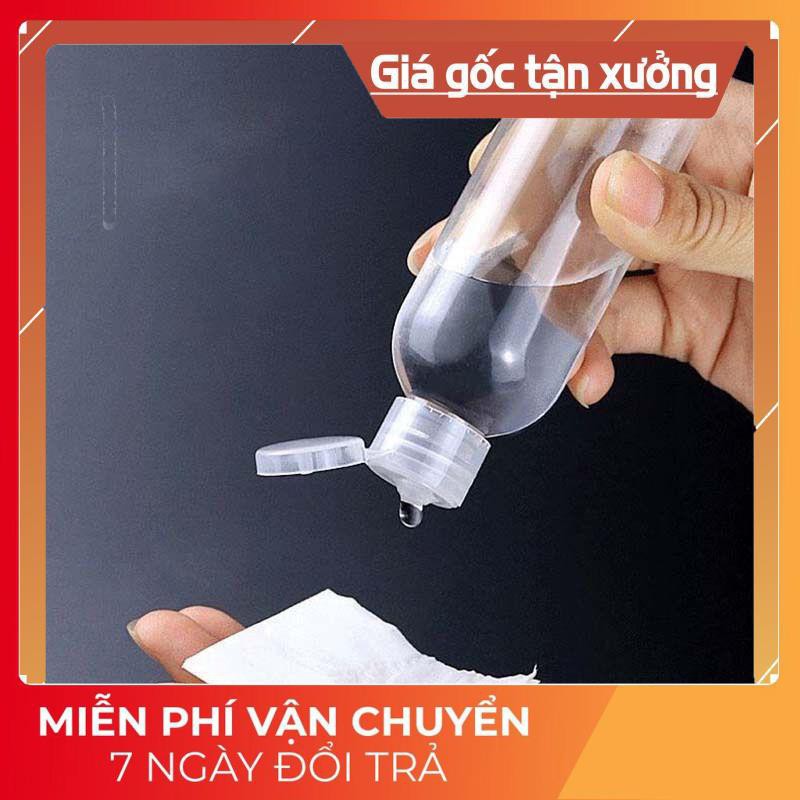 Chựa lọ nhựa pet nắp bật chiết mỹ phẩm / chai nhựa chiết gel