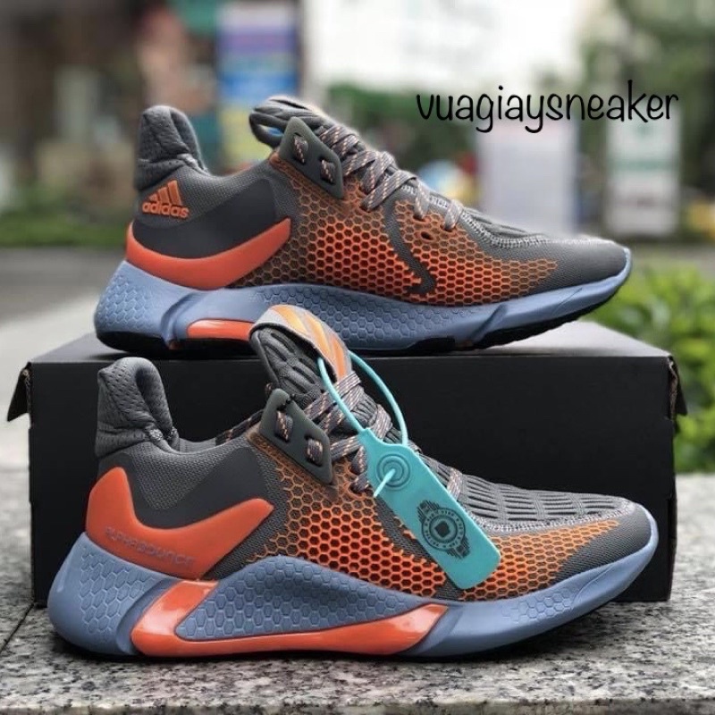 🔥Ảnh thật🔥 Giày sneaker alpha bounce 2020 xanh cam