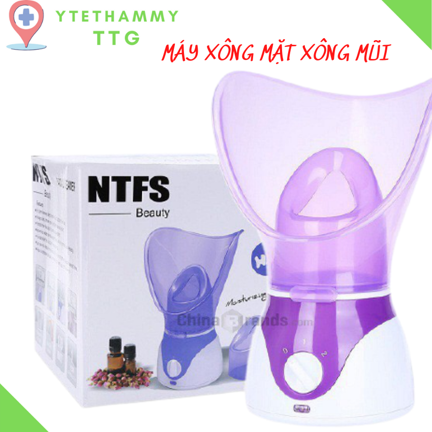 Máy xông mũi xông hơi da mặt bằng hơi nước ntfs , ytethammyttg, ntfs, làn da sạch sẽ , sáng mịn , săn chắc , kết hợp viên xông về bệnh hô hấp