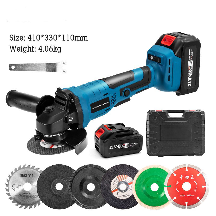 Máy mài pin, máy cắt pin cầm tay hilda c84 tặng nhiều lưỡi cắt mài