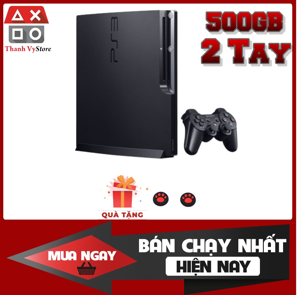 PS3 Slim Giá Gốc từ Kho Chính Hãng Full Game 500GB 2 Tay Cầm Zin Có PES 2023 Việt Nam và nhiều Game Việt ngữ