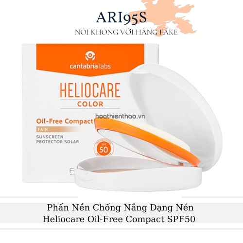Phấn nền chống nắng heliocare oil-free compact spf50 dạng nén