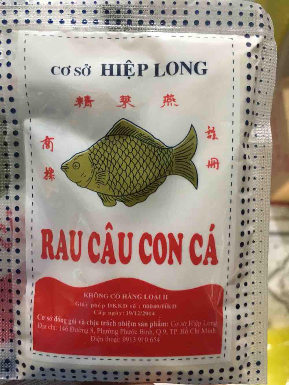 Bột rau câu con cá giòn Hiệp Long 25g