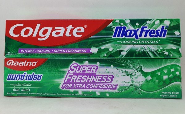 Kem đánh răng Colgate Maxfresh Cooling crystals thái lan 160 gam