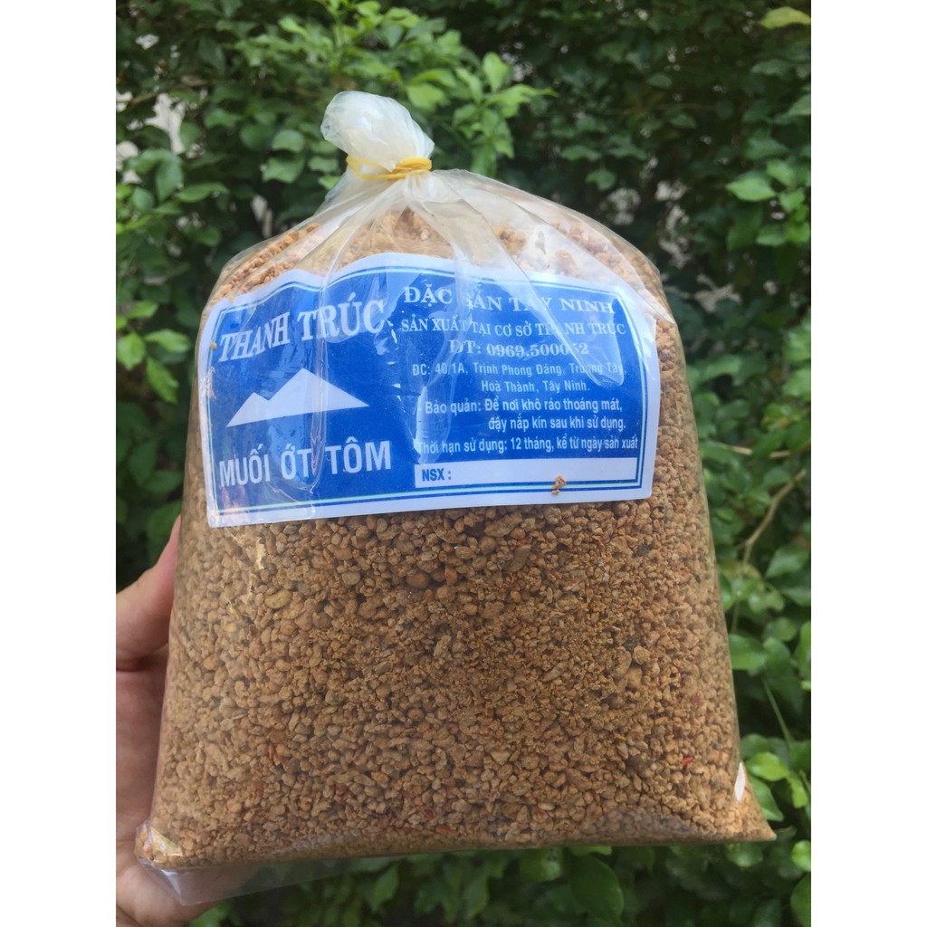 Muối tôm hạt to