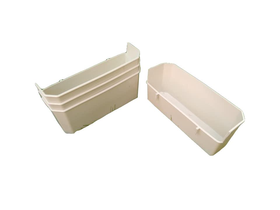 Combo 2 máng ăn chống vãi dài cho chim gà- máng ăn chống vãi giá rẻ