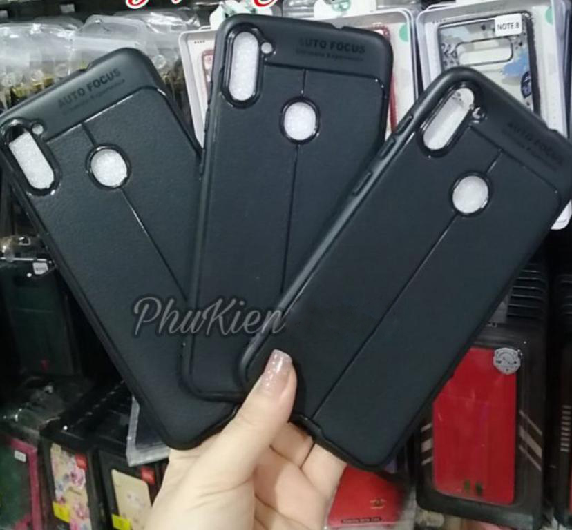 Ốp lưng Samsung A11 silicon da, chống sốc Auto Focus-vyvyshop