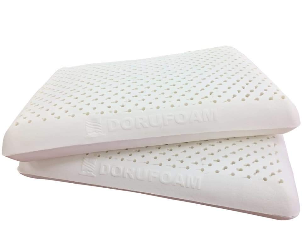 Gối nằm cao su thiên nhiên Đồng Phú, êm ái đàn hồi nâng đỡ tối ưu.