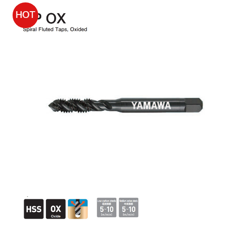 [HCM]Mũi taro máy xoắn đen cho lỗ bít SP OX Yamawa M2 - M3 - M4 - M5 -M6 - M8 - M10 - M12