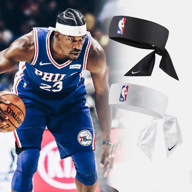 Băng đầu NBA Ninja Headband buộc thấm mồ hôi tốt, vải mè thoáng mát Kyrie Irving Jordan Lebron James Kobe Bryant ///////