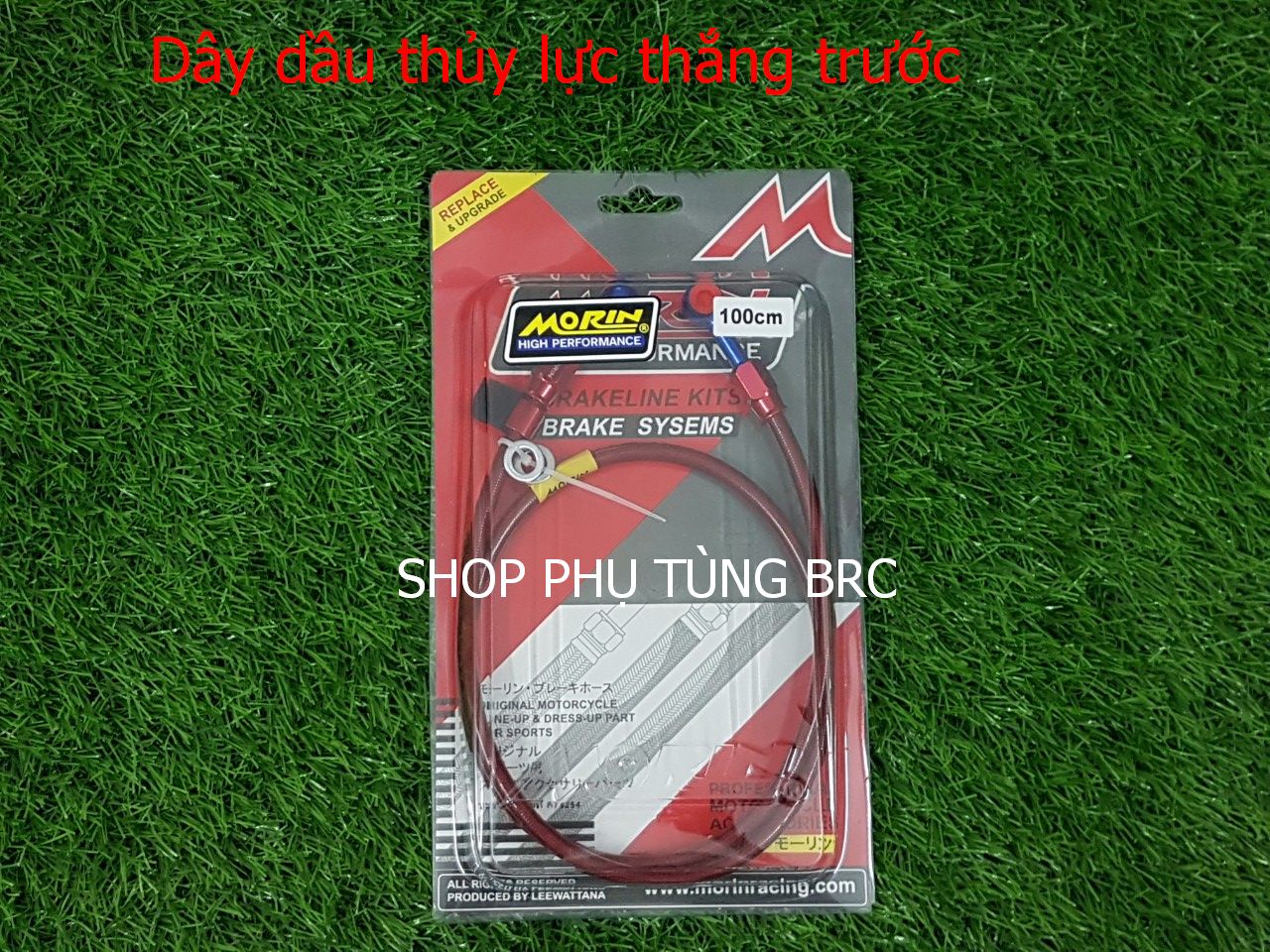 Dây dầu thủy lực thắng trước, sau MORIN