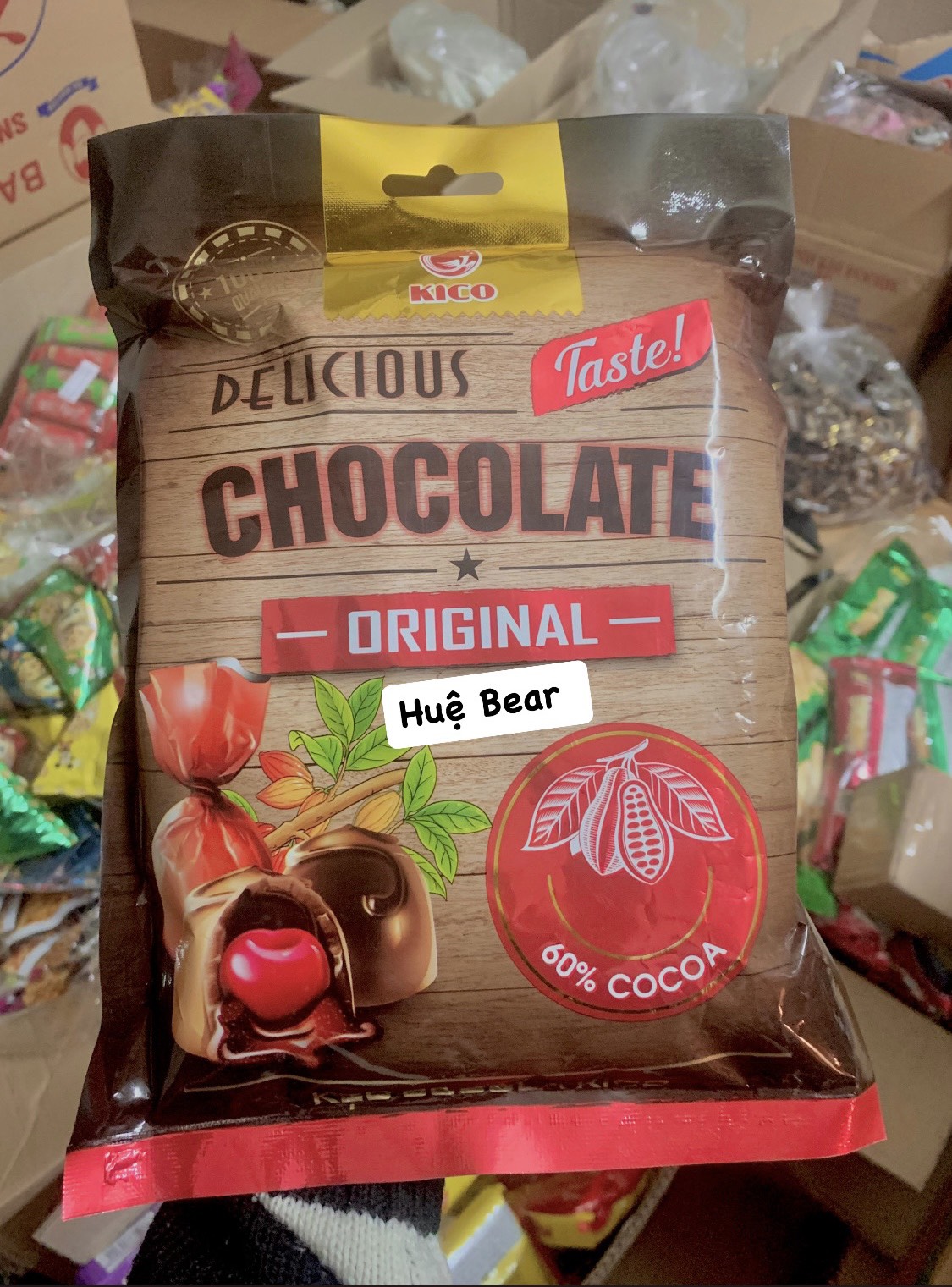 Kẹo socola kiko béo ngậy thơm ngon
