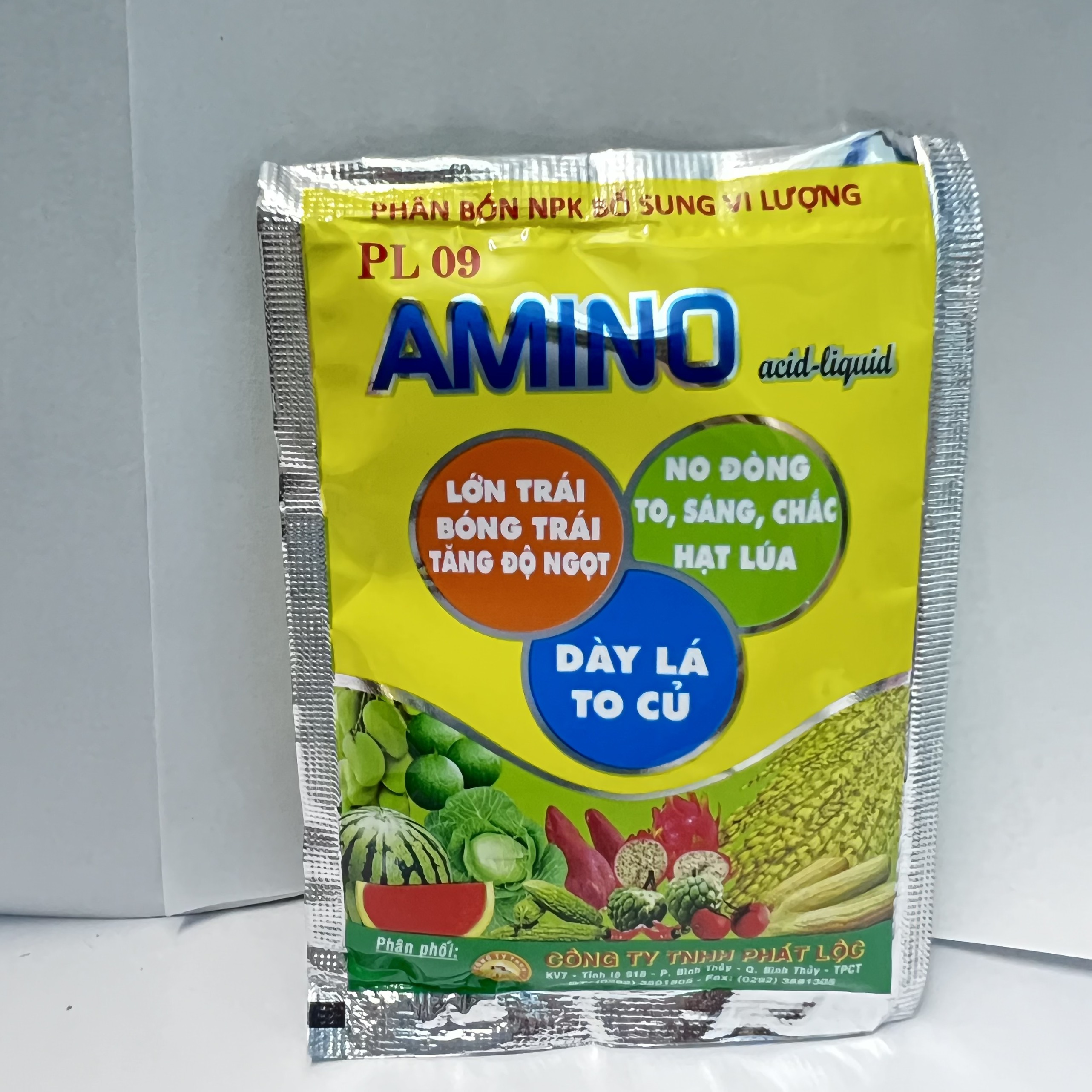 Phân bón lá Amino Acid PL09 -Bổ sung dinh dưỡng đặc biệt cho cây trồng