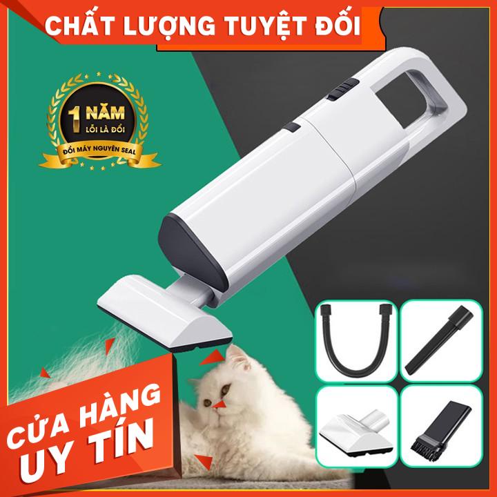 Máy hút bụi mini. Máy hút bụi cầm tay hút sạch bụi bám lâu ngày, lông thú cưng và cho oto.