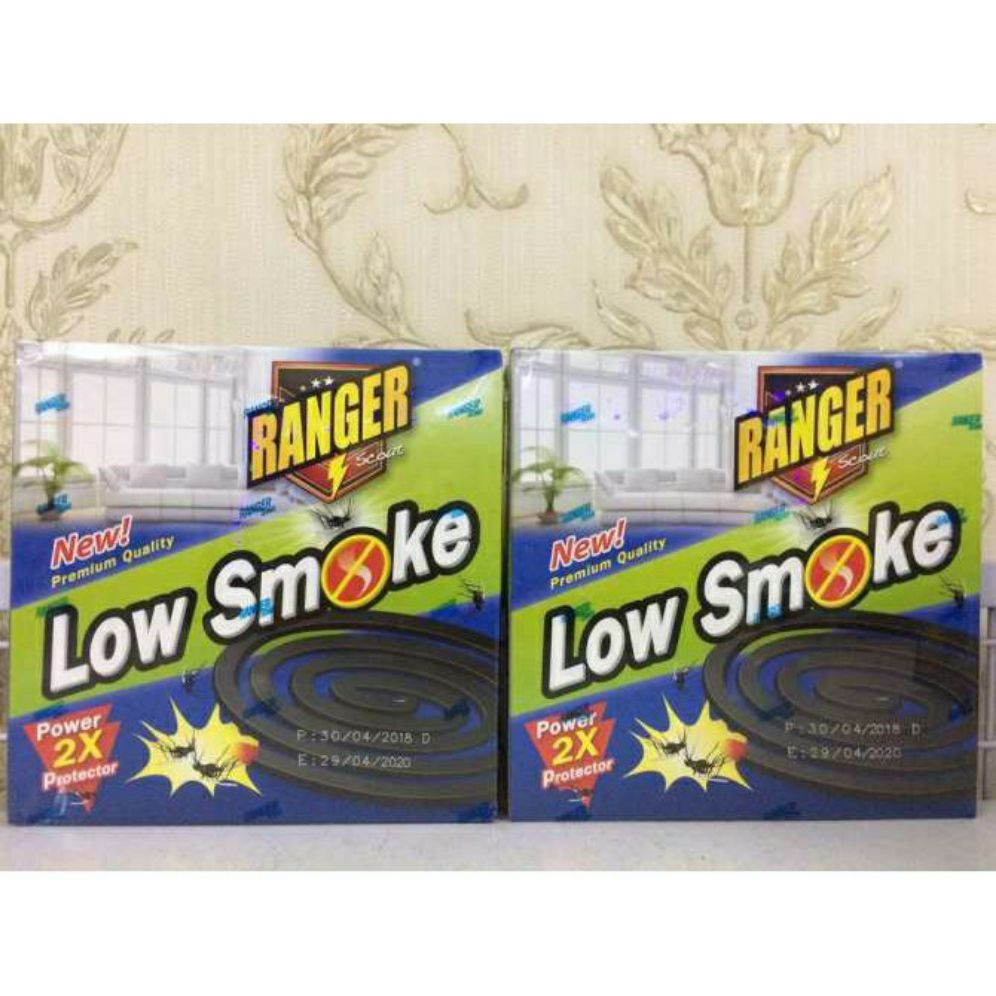 Nhang muỗi Thái Lan Ranger LOW SMOKE ( lốc 5 hộp)
