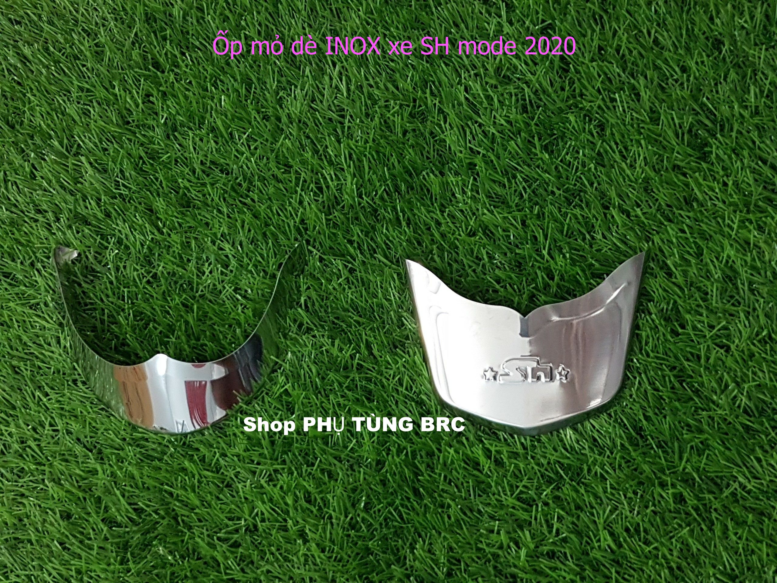 Bộ ốp mỏ dè trước sau INOX xe SH mode 2020