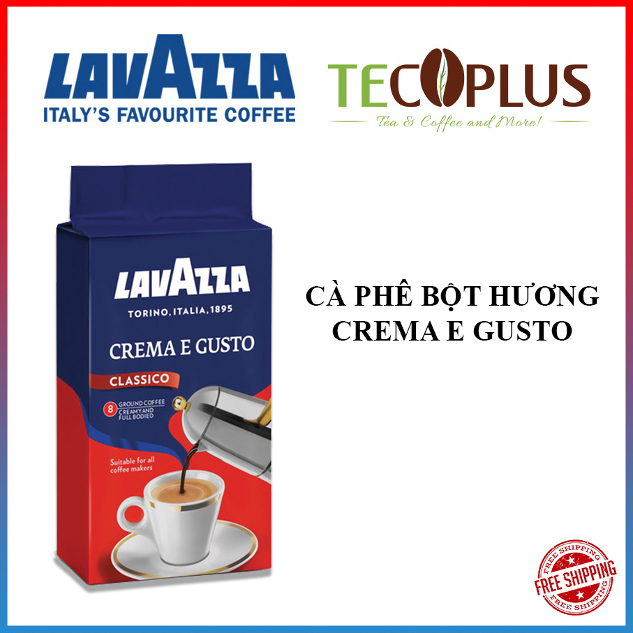 Cà phê crema e gusto lavazza - cà phê bột